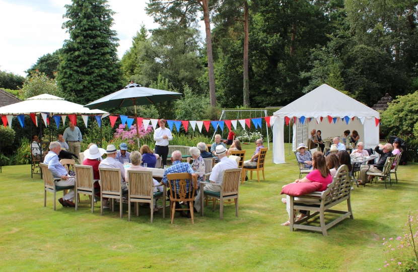 Garden with Jonathan Lord speaking